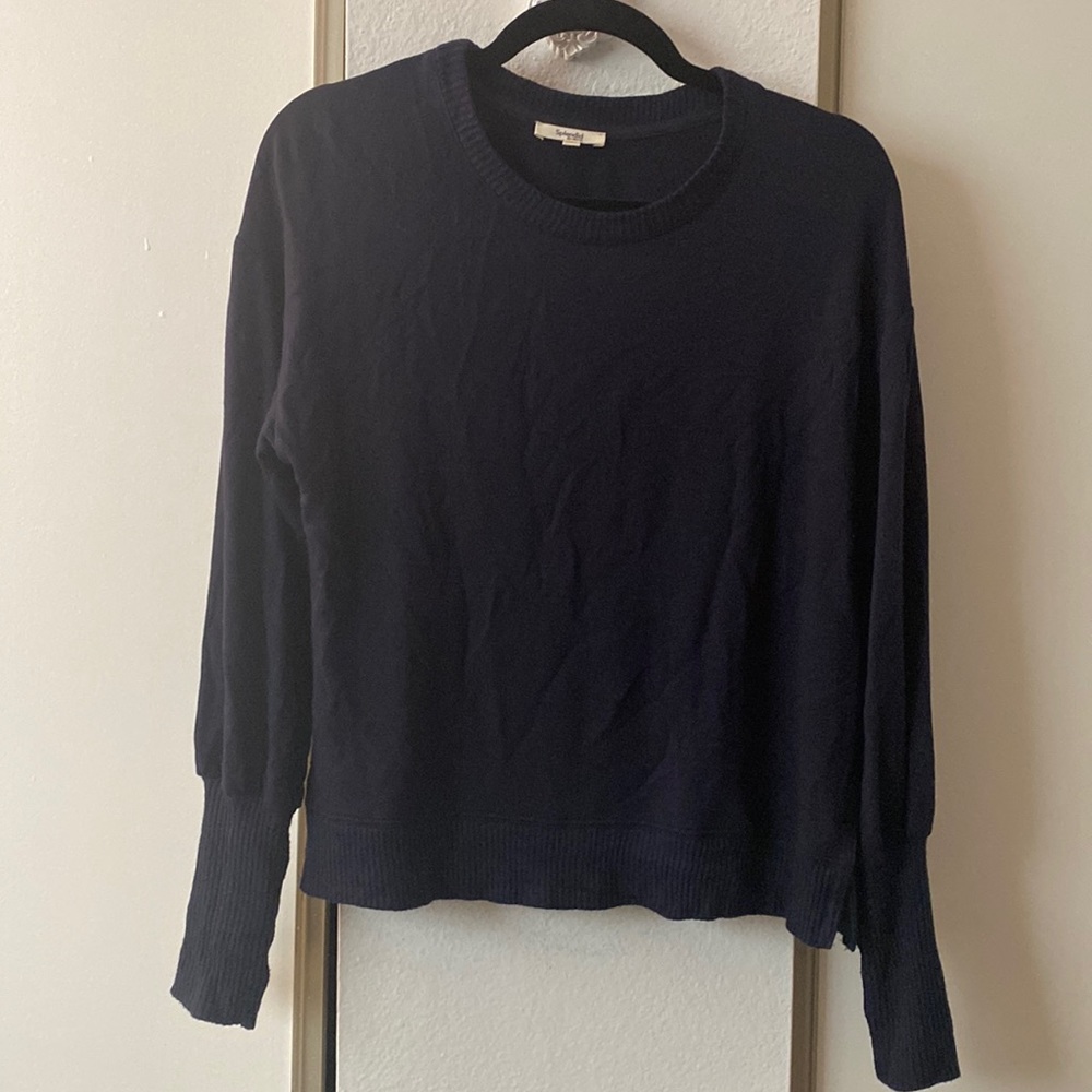 Splendid eco bubble sleeve sweater